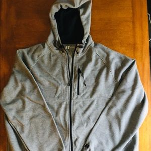 Men’s light jacket, with hood